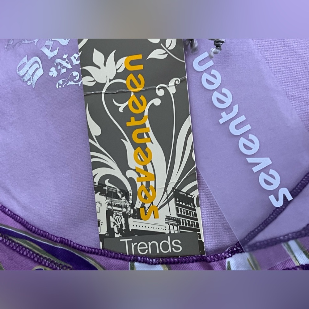 Women’s Tshirt Short Sleeve purple Color Size 1 - Picture 10 of 14